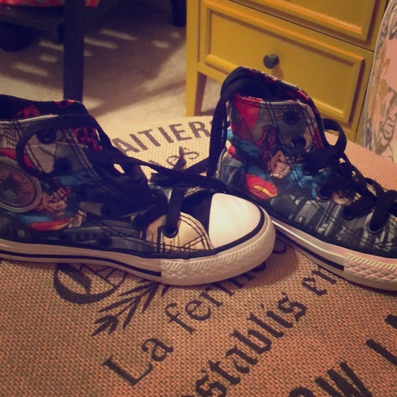 kids marvel converse